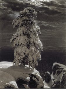 И.И. Шишкин "На севере диком" 1890