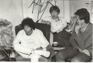 Боб Дилан и Зоя Богуславская. Переделкино, 1985