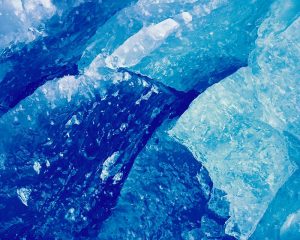 Christopher Burkett "Blue Glacial Ice, Alaska"