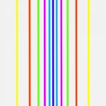 Рихард Пауль Лозе "Проникновение двух цветовых прогрессий от фиолетового к желтому" 1949-1970