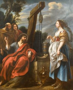 Якоб Йорданс "Христос и самаритянка" Около 1650