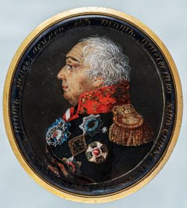 Неизвестный художник "Портрет светлейшего князя М.И. Голенищева-Кутузова" 1810-е