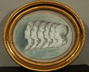 Великая княгиня Мария Федоровна "Шесть детских головок в профиль" 1790