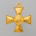 Знак отличия Военного ордена Св. Георгия 1-й степени № 12415. Вторая половина XIX века