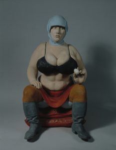 Александр Рукавишников "Женщина с яйцом" 1997