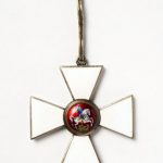 Знак ордена Св. Георгия II степени. Принадлежал генерал-фельдмаршалу И. Гурко. XIX век