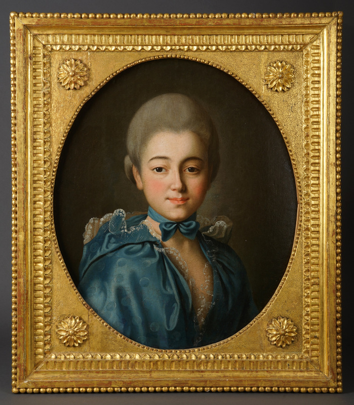 Неизвестный художник "Портрет графини Варвары Петровны Шереметевой, в замужестве Разумовской" 1770-е