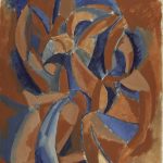 Пабло Пикассо "Три женщины. Эскиз картины" Между осенью 1907 и весной 1908