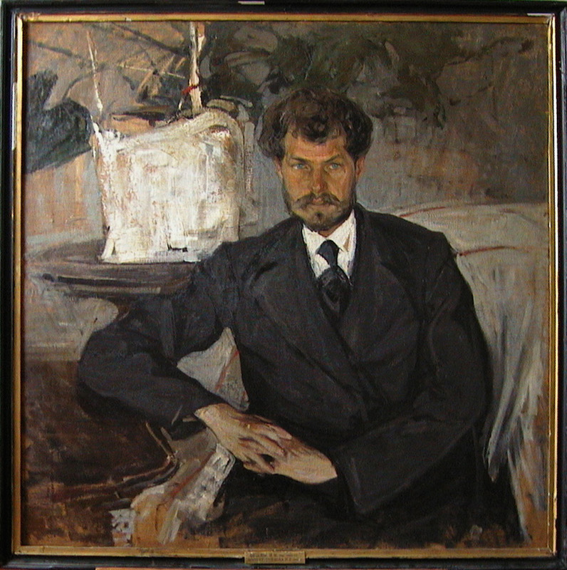 Н.И. Фешин "Портрет М.Т. Теплова" 1906