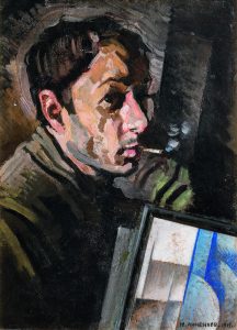 Юрий Анненков "Автопортрет" 1919
