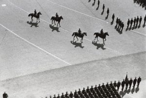 Эммануил Евзерихин "Военный парад на Красной площади" Москва, 1952