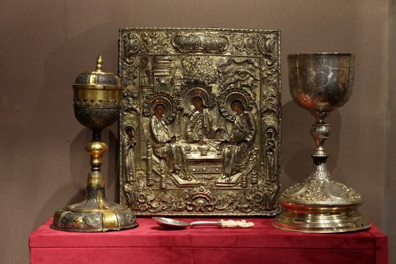 Выставка Золото и серебро Дворец царя Алексея Михайловича Коломенское
