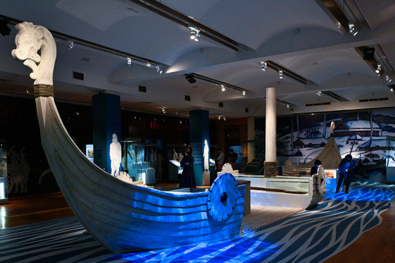 Выставка «Викинги. Путь на Восток». Предоставлено: © Государственный Исторический музей.