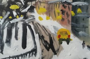 Выставка Иван Сотников Тотальная графика Новый музей Аслана Чехоева Санкт-Петербург
