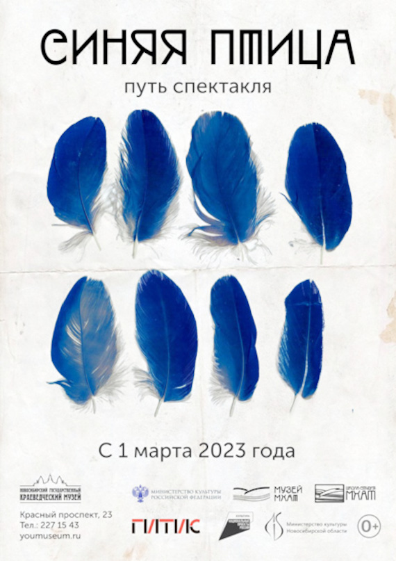 Выставка «Синяя Птица. Путь спектакля». Новосибирский государственный краеведческий музей.