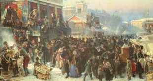 Русский музей Выставка Константин Маковский Народное гулянье во время масленицы на Адмиралтейской площади в Петербурге