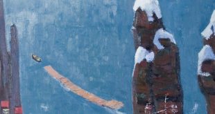Якутск Выставка Виктор Петров Золотая осень на Лене Национальный художественный музей Республики Саха (Якутия)
