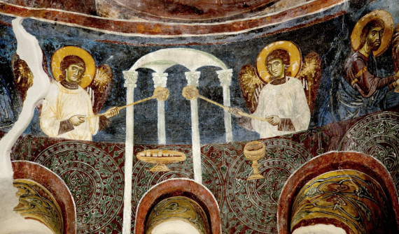 Фреска монастыря Святого Пантелеимона в Нерези близ Скопье, Македония. 1164. Предоставлено: Галерея «Открытый Клуб».