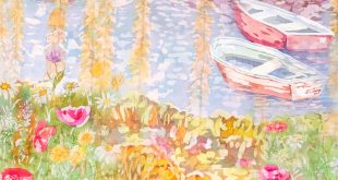 Мурманск Выставка Притяжение красоты Дом ремесел Клуб росписи по ткани Махаон