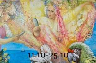 Омск Polina Zaremba Art Gallery Выставка Евгений Тонких Любовь земная и небесная