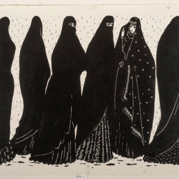 Рахманзаде М.Ю. "Азербайджан пятьдесят лет назад. Из серии "Наши девчата" 1968. Предоставлено: Государственный Музей Востока.