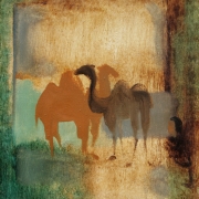 Жак Ихмальян "Два верблюда" 1974. Предоставлено: Государственный Музей Востока.